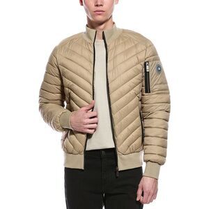 Noize Mens  Alec Lightweight Jacket, Brown